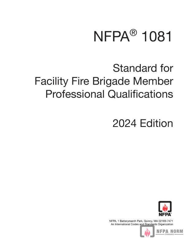 NFPA 1081 PDF NFPA 1081 PDF
